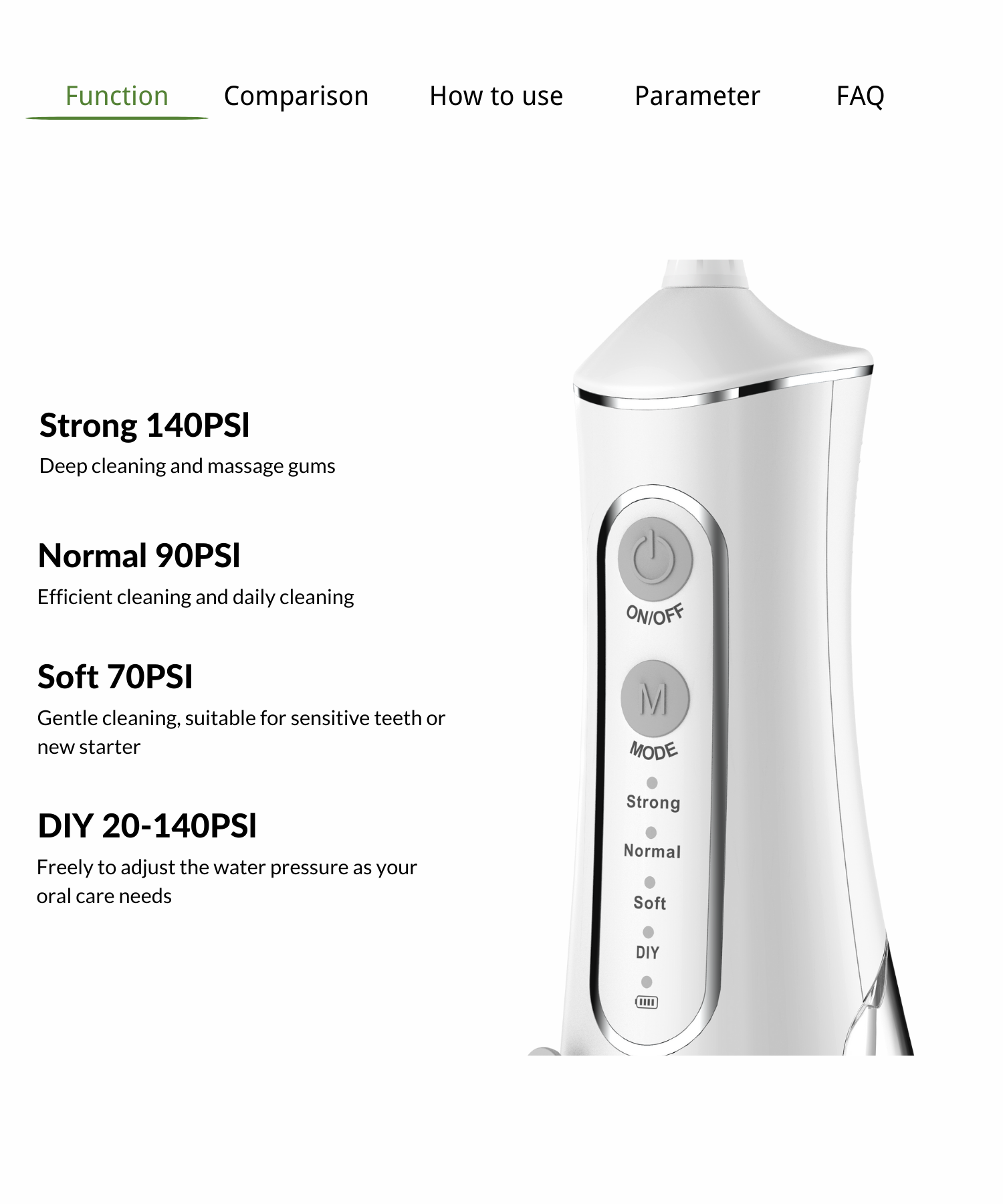 6.Dental Water flosser supplier.png
