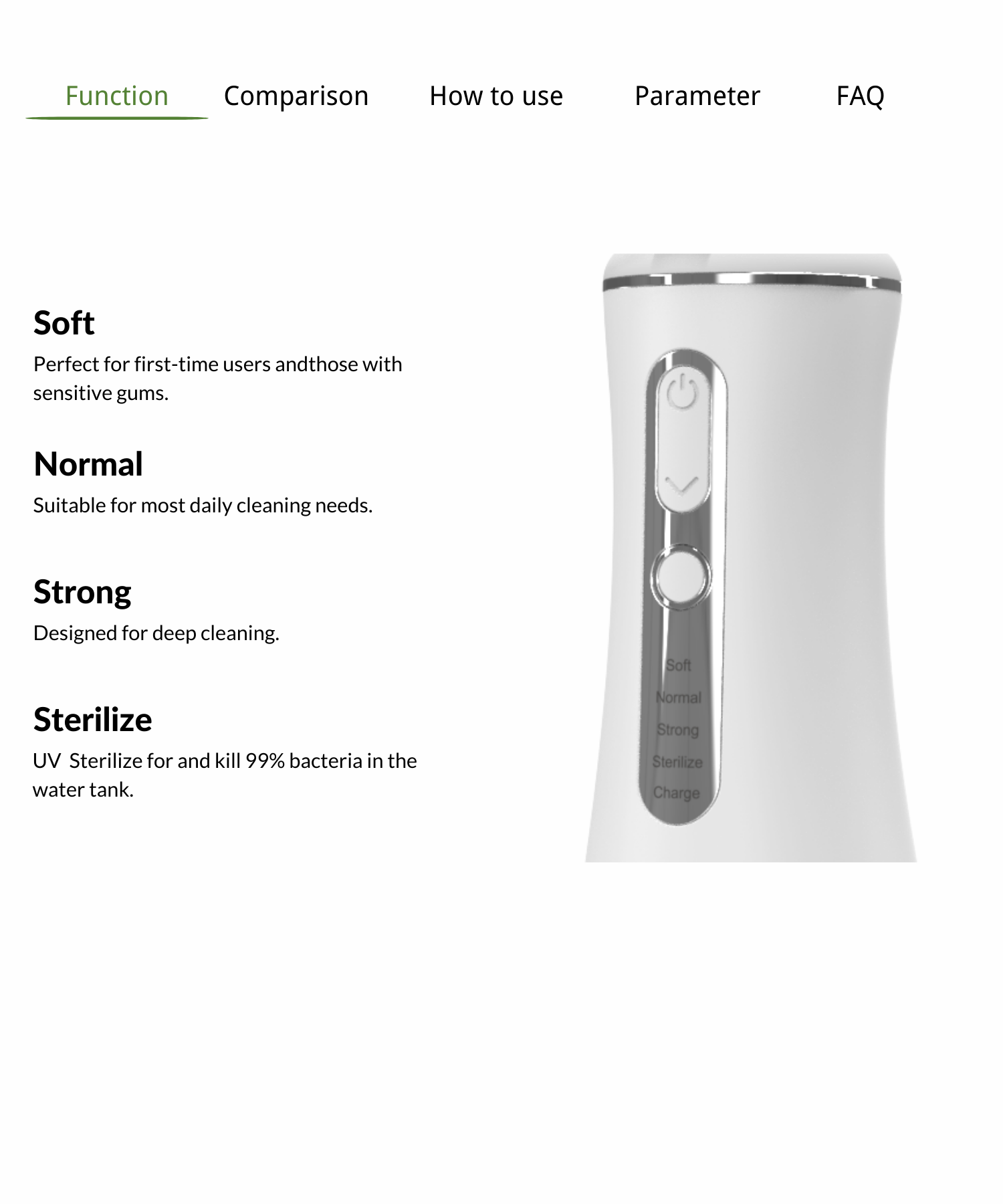 6.Dental Water flosser supplier.png