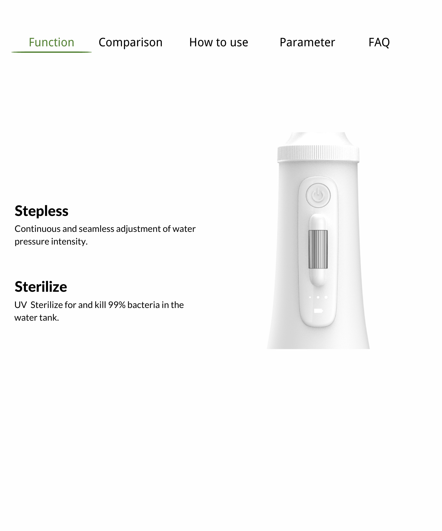 6.Dental Water flosser supplier.png