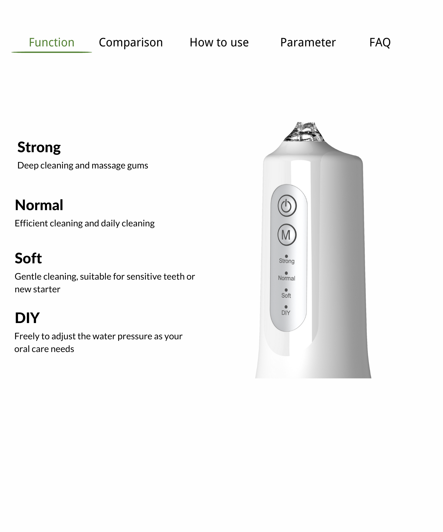 6.Dental Water flosser supplier.png