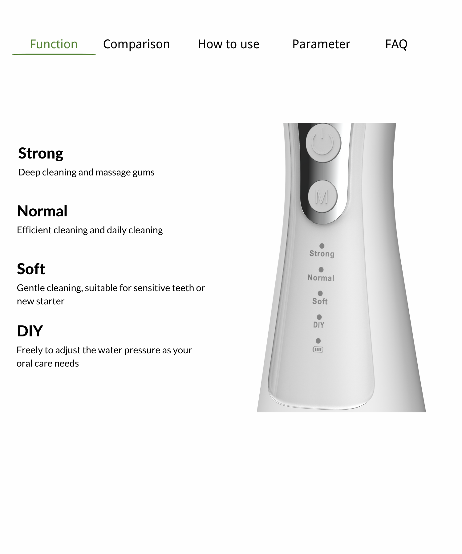 6.Dental Water flosser supplier.png
