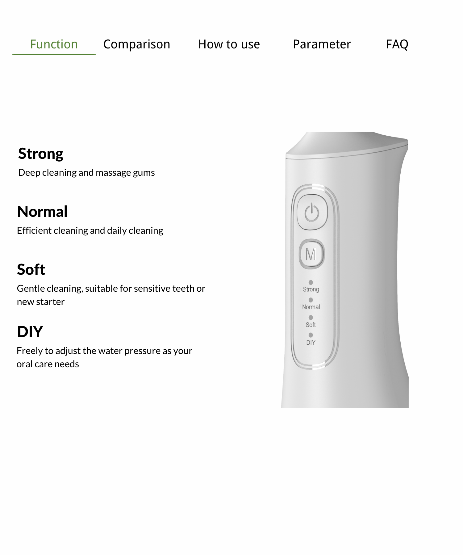 6.Dental Water flosser supplier.png
