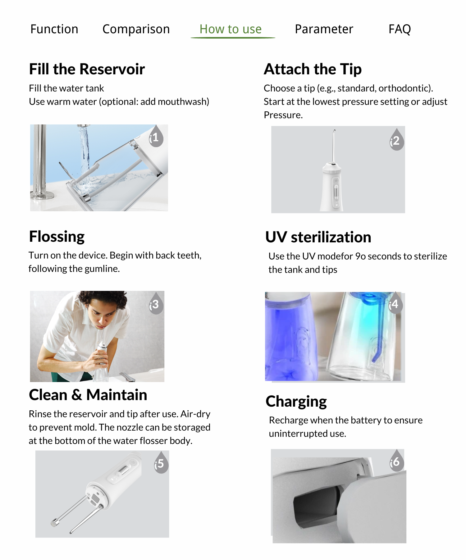 8.How to use Dental Water flosser .png