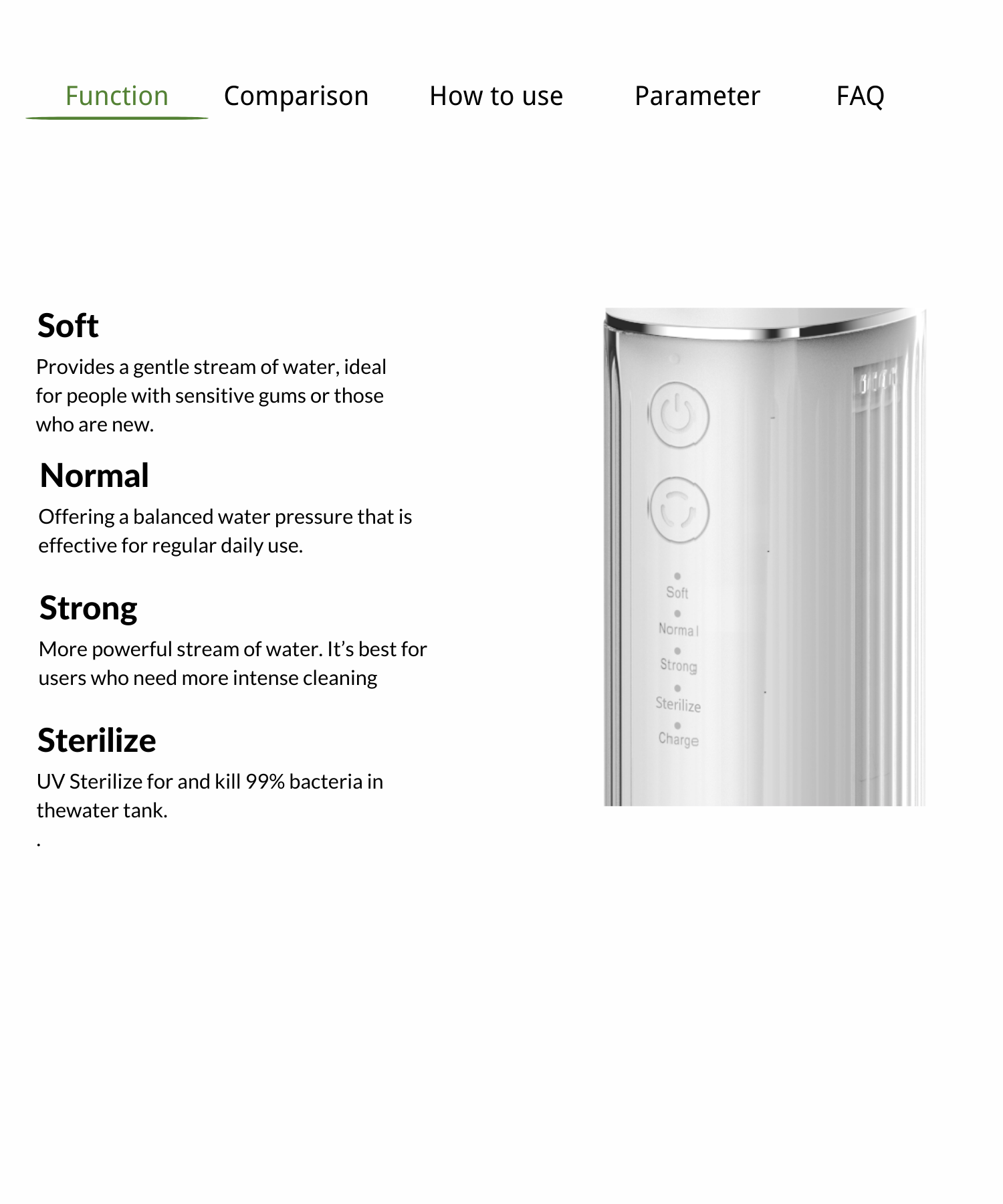6.Dental Water flosser supplier.png